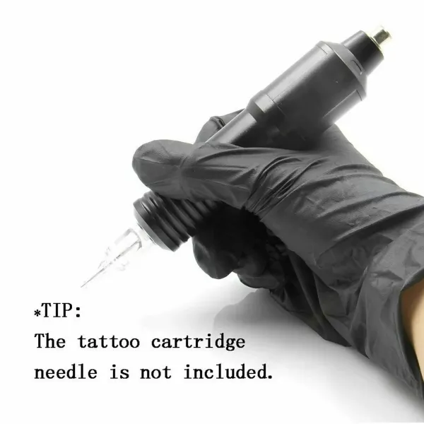 Zwarte tattoo-pen roterende tattoo-machine 12000 rpm tattoo-pen voor tattoo Zwarte tattoo-pen roterende tattoo-machine 12000 rpm tattoo-pen voor tattoo