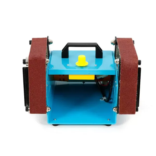 950W bandschuurmachine - dubbele elektrische schuurmachine - dubbele as - voor roestverwijdering en polijsten