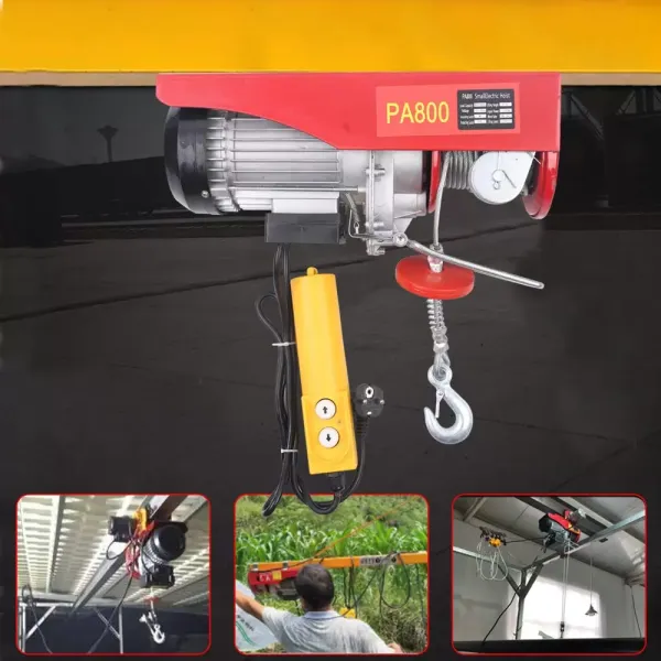Elektrische kabellier Elektrische liertakel 1450 W elektrische takel voor thuiswerkplaats garagewinkel. Elektrische kabellier Elektrische liertakel 1450 W elektrische takel voor thuiswerkplaats garagewinkel.