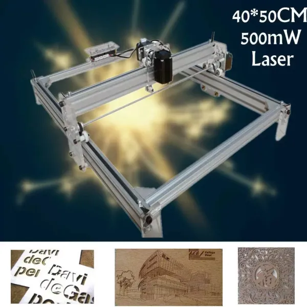 500 MW Graveermachine Mini USB DIY Graveur Graveermachine met Beschermende Bril 40x50 cm