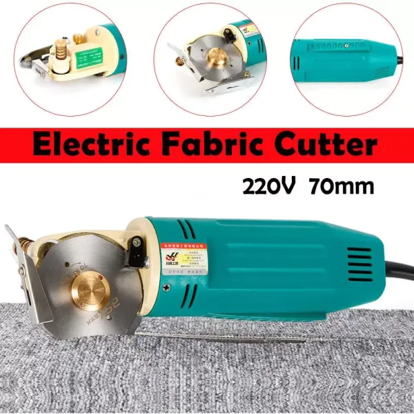 Mini elektrische roterende stoffensnijder Draagbare stoffensnijder voor kleding, schoenen, hoeden Mini elektrische roterende stoffensnijder Draagbare stoffensnijder voor kleding, schoenen, hoeden
