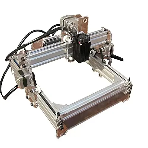 Desktop 12V USB Lasergraveermachine voor Leer Plastic 20x17cm 500mW DIY Printer Logo Markering