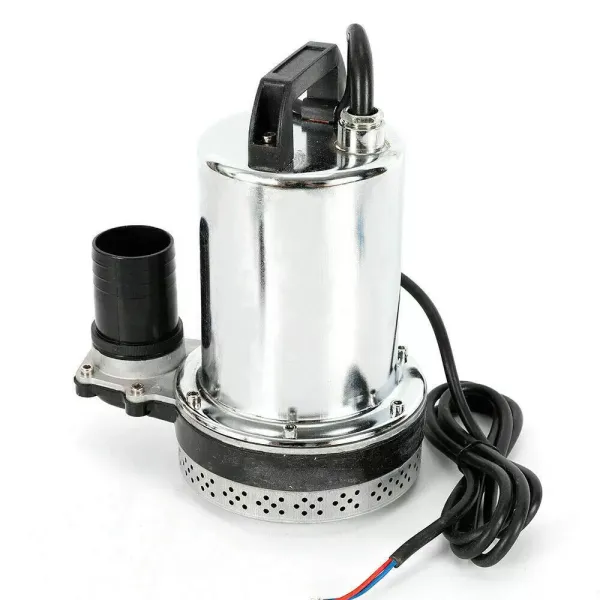 Hogedruklevering roestvrijstalen dompelpomp 160W 12V 6000L / H voor tuin, tuinfontein