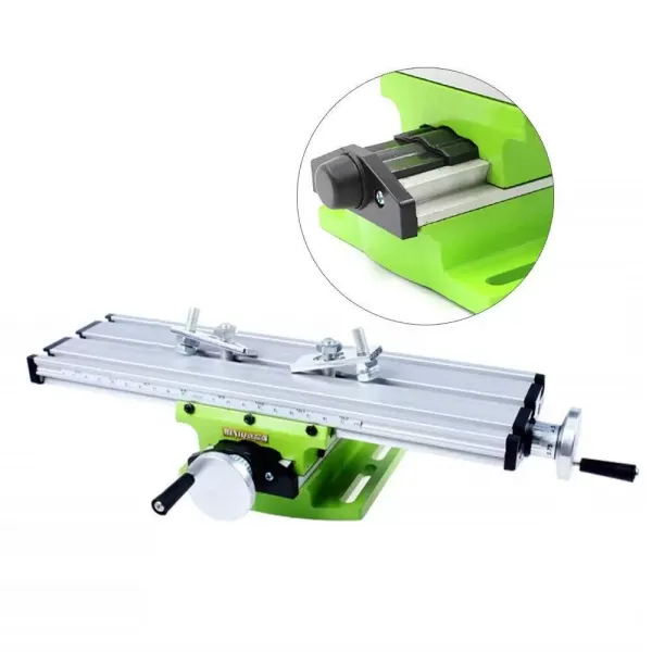 Multifunctionele mini-werktafel freesmachine werkboor bankschroefapparaat Multifunctionele mini-werktafel freesmachine werkboor bankschroefapparaat