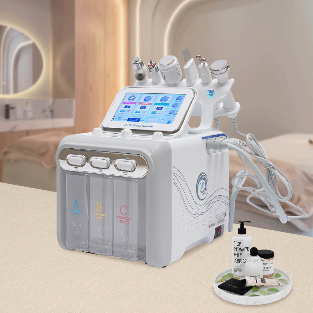 Professioneel Hydro Dermabrasion Hydra gezichtsreinigingsapparaat voor familie, schoonheid, salon