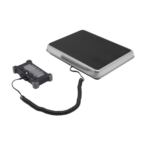Professionele roestvrijstalen bankweegschaal - 200 kg/200 g - met LCD-display