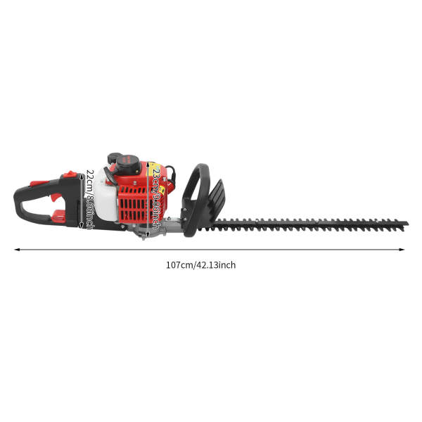 Voor heggenscharen - Motoren - Heggenscharen op benzine - Dubbelzijdige messen - Meslengte: 56 cm