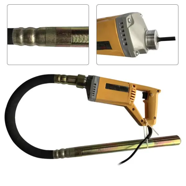 CNCEST-Elektrische vibrator voor beton 850 W met slang Ø 35 mm 1 m