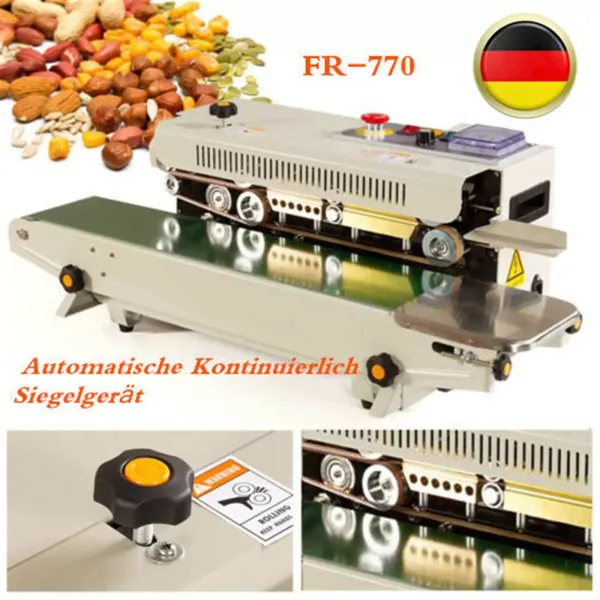 CNCEST-automatische continue kunststof sluitmachine 0-300°C