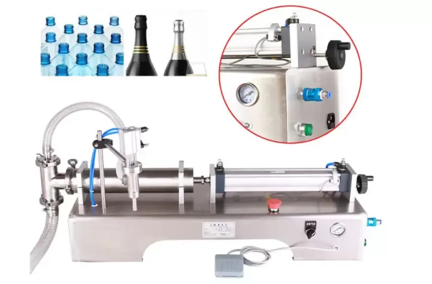 100-1000 ml - Automatische pneumatische vulmachine - Vulmachine voor cosmetische vloeistoffen