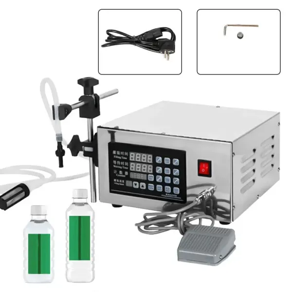 LT130 Automatische vulmachine met digitale bediening en vloeistof 220V LT130 Automatische vulmachine met digitale bediening en vloeistof 220V