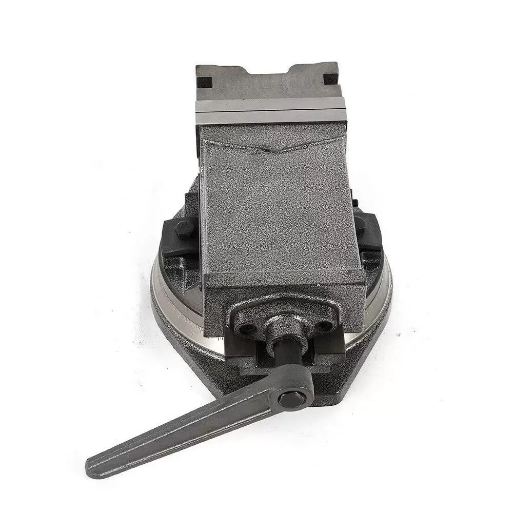 5" kantelbare boorschroef met roterende basis (125 mm bekbreedte, 95 mm bekopening, 0° - 90° kantelbaar, 360° roterend)