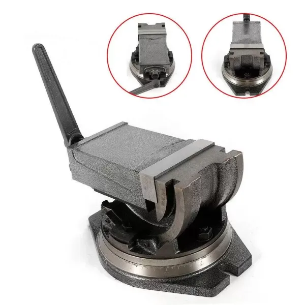 5" kantelbare boorschroef met roterende basis (125 mm bekbreedte, 95 mm bekopening, 0° - 90° kantelbaar, 360° roterend) 5" kantelbare boorschroef met roterende basis (125 mm bekbreedte, 95 mm bekopening, 0° - 90° kantelbaar, 360° roterend)