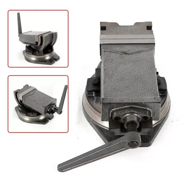 5" kantelbare boorschroef met roterende basis (125 mm bekbreedte, 95 mm bekopening, 0° - 90° kantelbaar, 360° roterend) 5" kantelbare boorschroef met roterende basis (125 mm bekbreedte, 95 mm bekopening, 0° - 90° kantelbaar, 360° roterend)