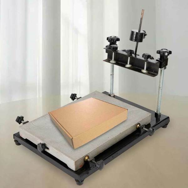 44 x 32 cm handmatige stencildrukmachine, stencilprinterhoogte 0-120 mm