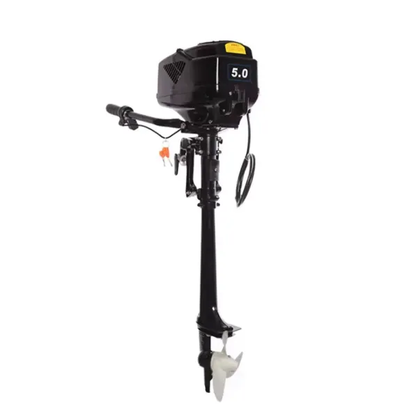 1200 W 48 V buitenboordmotor, benzinemotor, bootmotor, omni-uitlaat, richtingsschakelaar