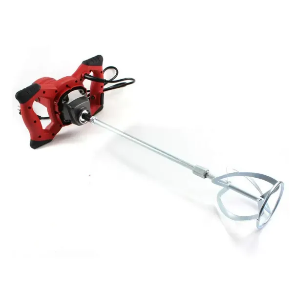 Handmatige elektrische cementmixer 1500W 6 snelheden Cementmixer Elektrische mortelmixer Hoge snelheid Handmatige elektrische cementmixer 1500W 6 snelheden Cementmixer Elektrische mortelmixer Hoge snelheid