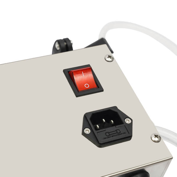 LCD automatische vloeistofvulmachine - 2-3500 ml - digitale bediening - 9 snelheden - roestvrij staal