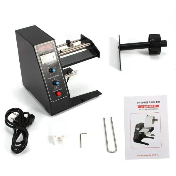 6-cijferige LED Auto Label Dispenser Auto Auto Sticker Snijmachine 1-8 m / min 6-cijferige LED Auto Label Dispenser Auto Auto Sticker Snijmachine 1-8 m / min