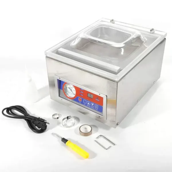 2CFM roestvrijstalen belvacuümmachine - 120W vacuümverpakkingsmachine
