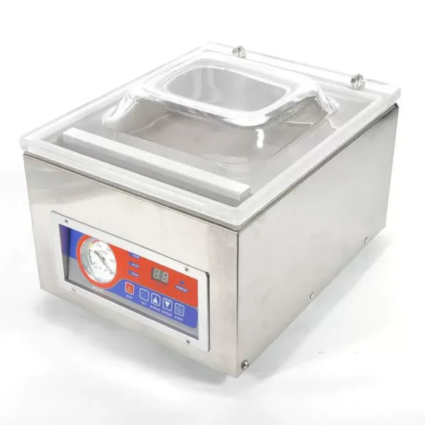 2CFM roestvrijstalen belvacuümmachine - 120W vacuümverpakkingsmachine