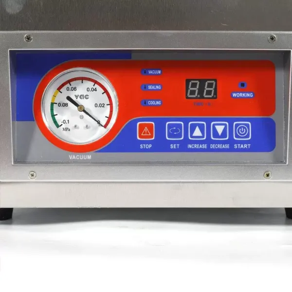 2CFM roestvrijstalen belvacuümmachine - 120W vacuümverpakkingsmachine 2CFM roestvrijstalen belvacuümmachine - 120W vacuümverpakkingsmachine