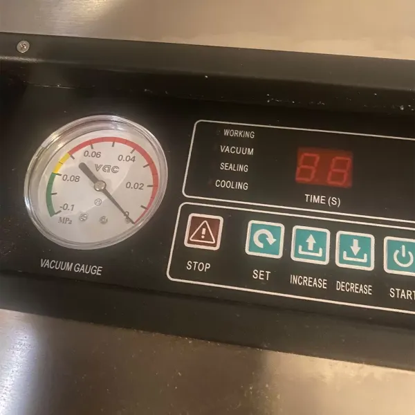 2CFM roestvrijstalen belvacuümmachine - 120W vacuümverpakkingsmachine 2CFM roestvrijstalen belvacuümmachine - 120W vacuümverpakkingsmachine