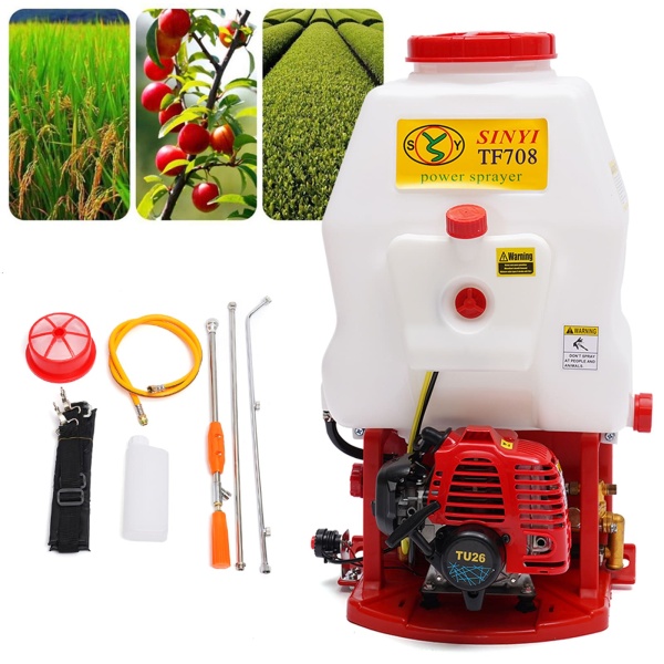 Tuinrugzak Verstuiver Sproeier 20L-Jet Tuinriemen Tank 25.4CC
