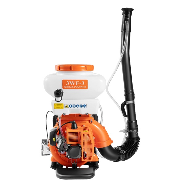 CNCEST Benzinemotorsproeier 3WF-3 Motorsproeier Kunstmestsproeier Zoutstrooier, blazer 2130W 14L