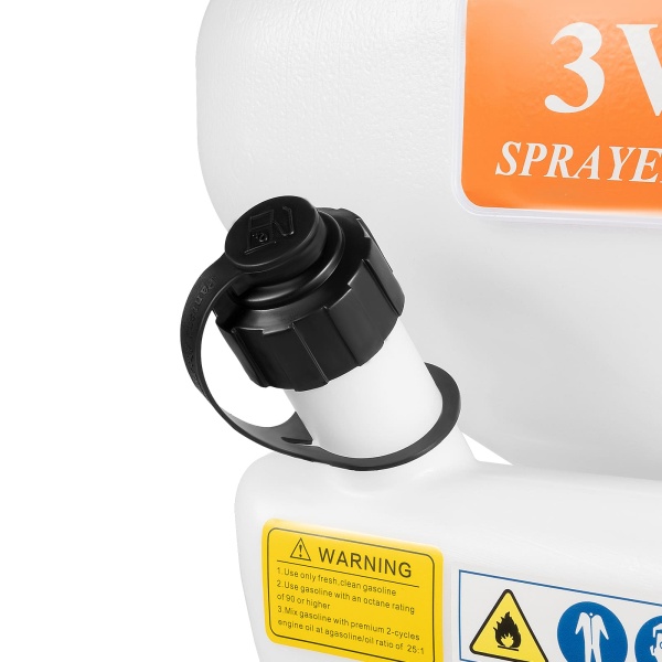 CNCEST Benzinemotorsproeier 3WF-3 Motorsproeier Kunstmestsproeier Zoutstrooier, blazer 2130W 14L