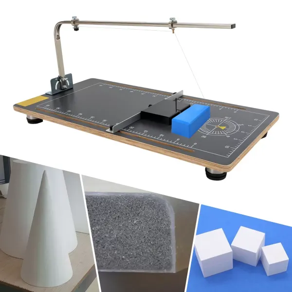 Polystyreensnijder 30 W 50-300 °C Instelbare temperatuur Polystyreensnijapparaat met bedrukt raster en hoekverstelling Polystyreensnijder 30 W 50-300 °C Instelbare temperatuur Polystyreensnijapparaat met bedrukt raster en hoekverstelling