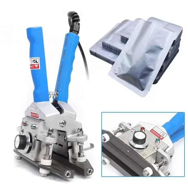 Draagbare handbediende sealer sluitmachine Directe hitte sluitmachine 300W Draagbare handbediende sealer sluitmachine Directe hitte sluitmachine 300W