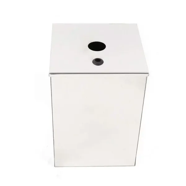 4L roestvrijstalen sausdispenser - voor restaurants en thuiskeukens - 20 x 20 x 28 cm 4L roestvrijstalen sausdispenser - voor restaurants en thuiskeukens - 20 x 20 x 28 cm