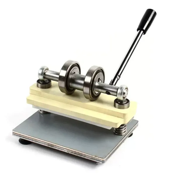 CNCEST-handmatige reliëfmachine van roestvrij staal voor leer en PVC 215 x 100 mm CNCEST-handmatige reliëfmachine van roestvrij staal voor leer en PVC 215 x 100 mm