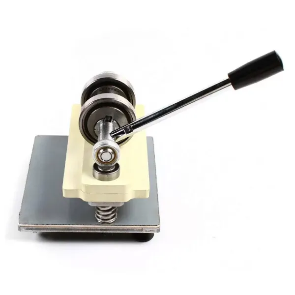 CNCEST-handmatige reliëfmachine van roestvrij staal voor leer en PVC 215 x 100 mm