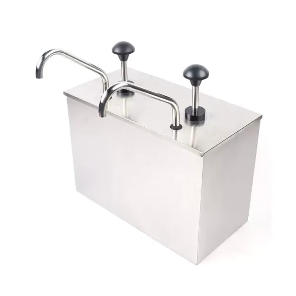 CNCEST roestvrijstalen sausdispenser set van 2 CNCEST roestvrijstalen sausdispenser set van 2
