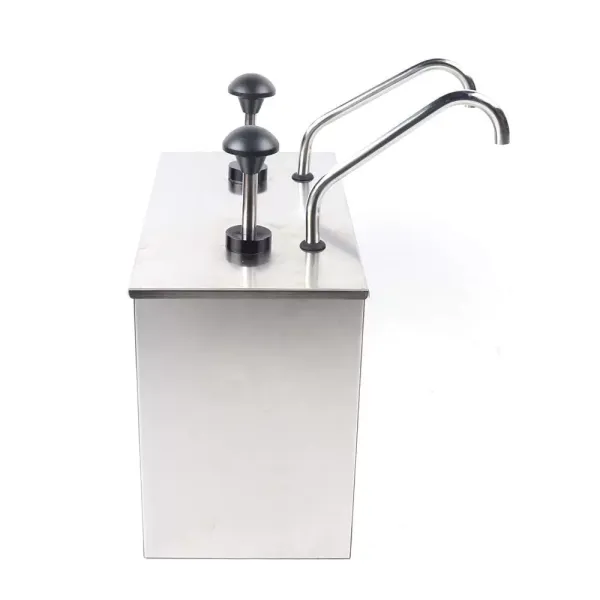 CNCEST roestvrijstalen sausdispenser set van 2