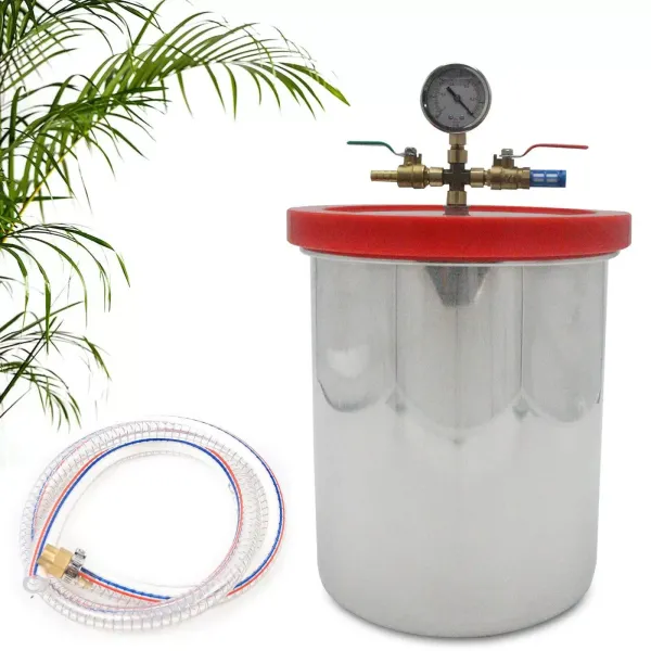 2 gallon vacuümkamer roestvrijstalen ontgassingskamer-ontschuimer 2 gallon vacuümkamer roestvrijstalen ontgassingskamer-ontschuimer