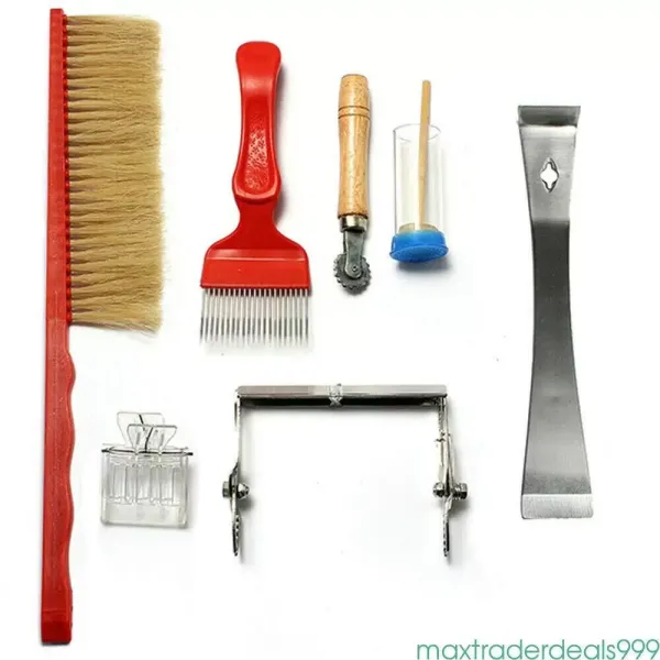8-delige bijenteeltgereedschapset voor beginners