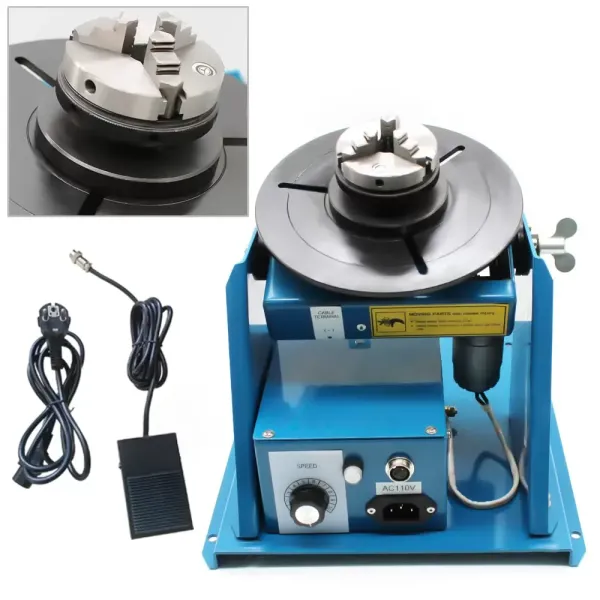 10 kg/5 kg Lastafel 220 V met voetschakelaar 2-10 r/min