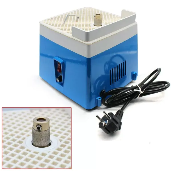 Mini draagbare roestvrijstalen elektrische slijpmachine - diamantglaskunstslijpmachine - glasschuurmachine - schuurgereedschap 220V