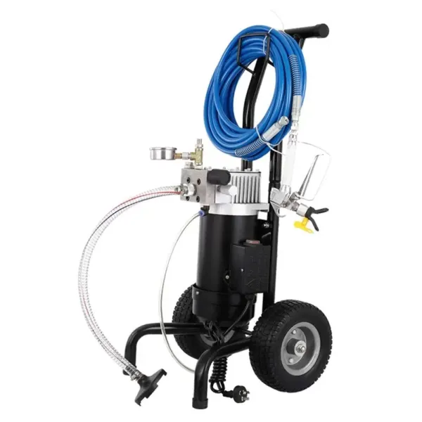 1.2HP Airless Verfspuit 900W 1.9L/min Verfspuitpistool Kit Spuitpistool + Slang