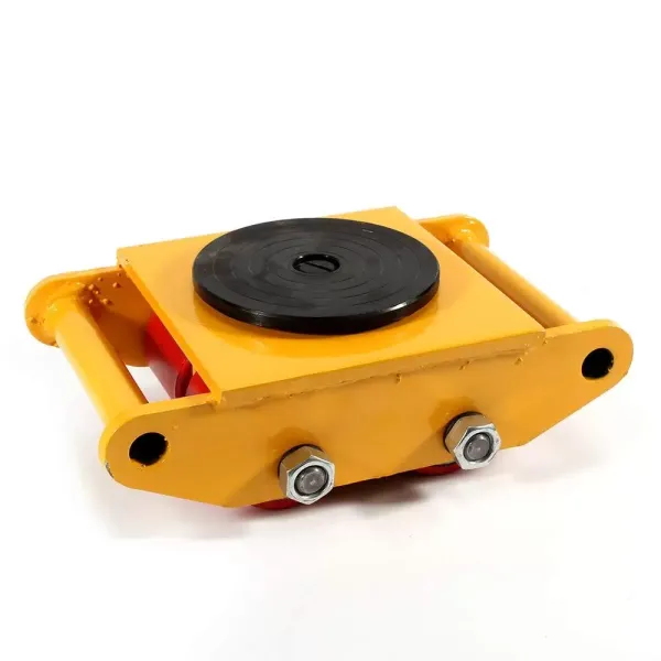 6T transportchassis | Hulp bij het transporteren van zware lasten | Zware gepantserde zwenkwielen | Transportwielenset