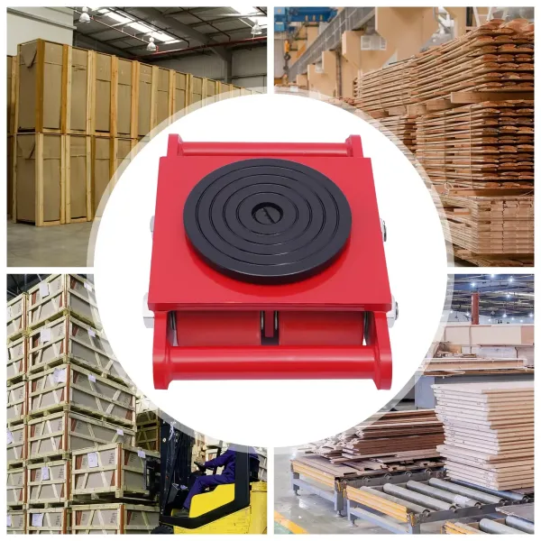 6T zware transportwielen - transportchassis - 360° rotatie 6T zware transportwielen - transportchassis - 360° rotatie