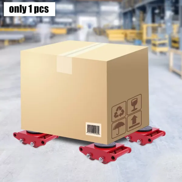 6T zware transportwielen - transportchassis - 360° rotatie 6T zware transportwielen - transportchassis - 360° rotatie