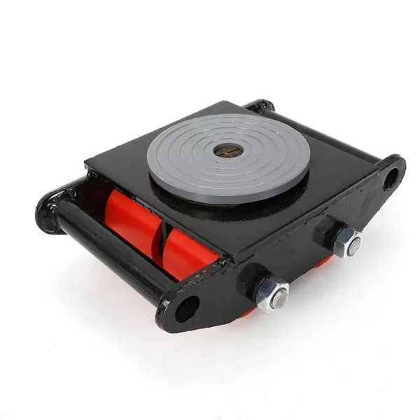 Pro Lift gepantserde wielen - 6 ton - met 360° draaibare luifel - zwart