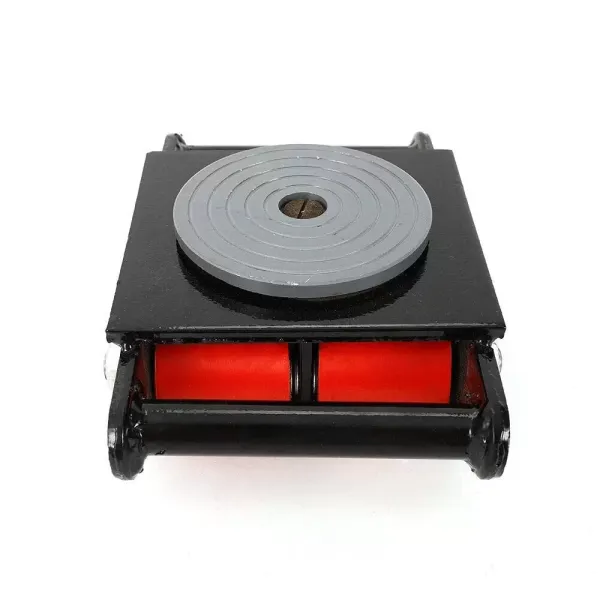 Pro Lift gepantserde wielen - 6 ton - met 360° draaibare luifel - zwart