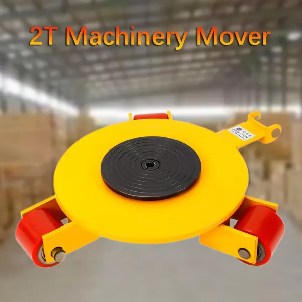 2T transportwagen met stalen wielen - Robuust - voor 360° rollende machines 2T transportwagen met stalen wielen - Robuust - voor 360° rollende machines