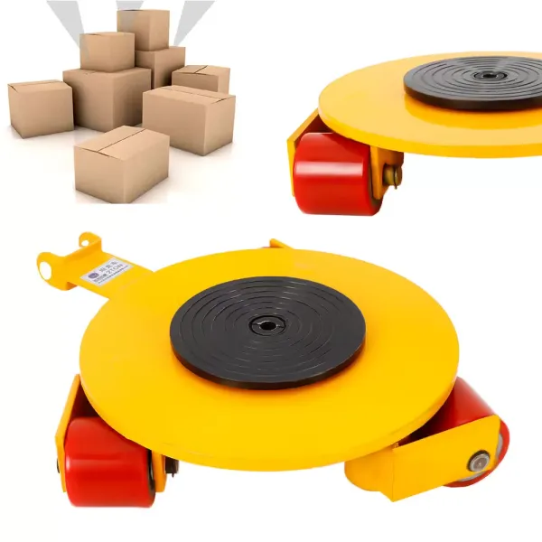 2T transportwagen met stalen wielen - Robuust - voor 360° rollende machines 2T transportwagen met stalen wielen - Robuust - voor 360° rollende machines