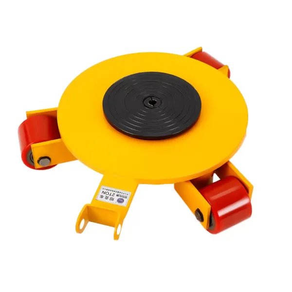 2T transportwagen met stalen wielen - Robuust - voor 360° rollende machines 2T transportwagen met stalen wielen - Robuust - voor 360° rollende machines